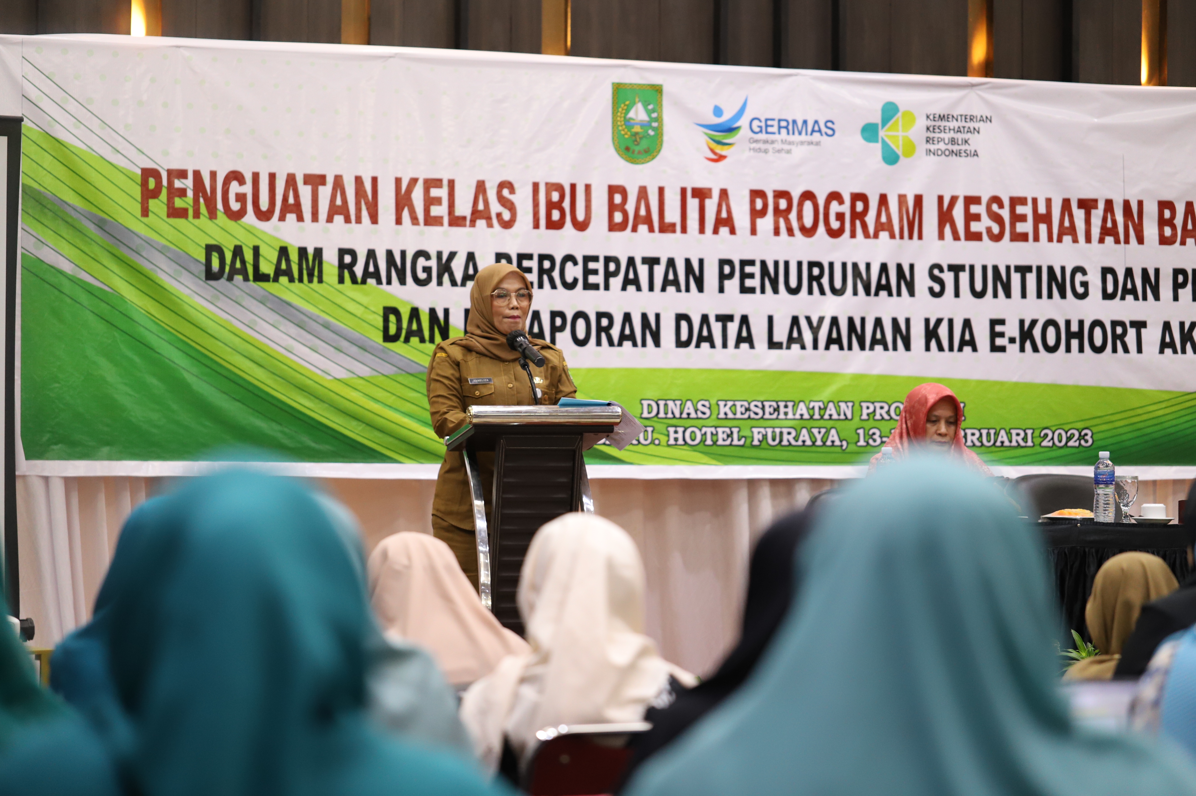 Pertemuan Penguatan Kelas Ibu Balita Dan Pencatatan Pelaporan Data Layanan Kia Di E-Kohort Provinsi Riau Tahun 2023