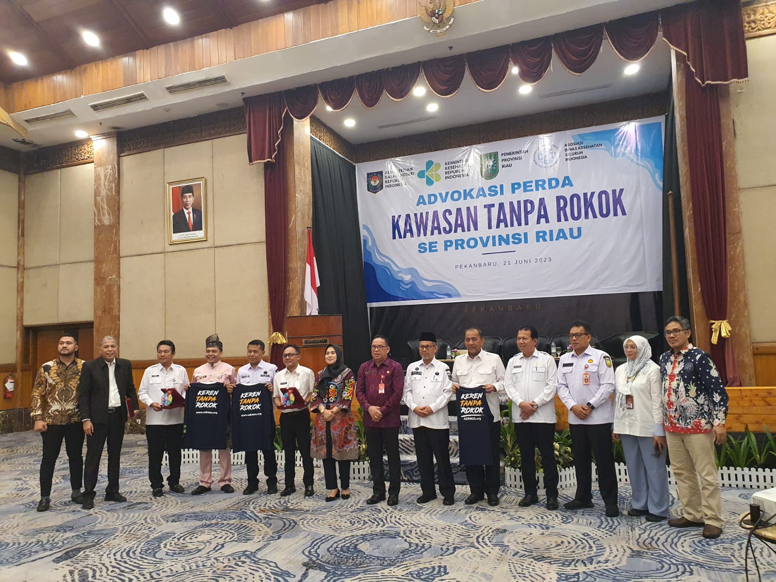 Advokasi Peraturan Daerah Kawasan Tanpa Rokok Se Provinsi Riau