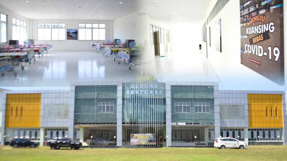 Gedung UNIKS Kuansing resmi dijadikan tempat isolasi mandiri Covid-19