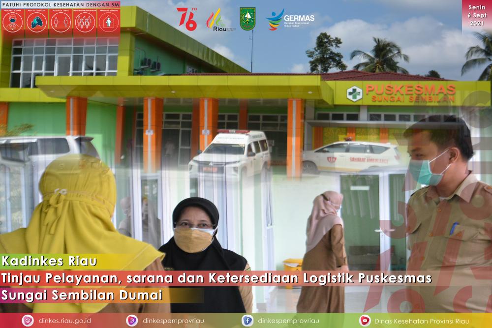 kadinkes tinjau pkm sungai sembilan kota dumai