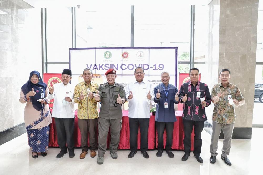 Badan Intelijen Negara Daerah Riau Gelar Vaksinasi Booster Di Gedung ...