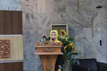 Kadinkes Prov. Riau Ajak Peserta Seminar Beri Edukasi Positif Kepada Masyarakat Tentang Coronnavirus (COVID-19)