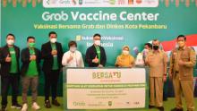 grab indonesia bantu percepat capaian vaksinasi riau