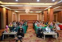 Dinkes Provinsi Riau Selenggarakan Pelatihan Gizi Bencana dan Rencana Kontingensi Tingkat Provinsi Riau Antisipasi   Titik Kritis Masalah Gizi