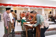 Penandatanganan Kesepakatan Bersama Jejaring Pengampuan Pelayanan Prioritas Di Provinsi Riau