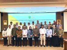 PEMPROV RIAU BEDAH CAPAIAN KESEHATAN DI HADAPAN KOMISI IX DPR RI